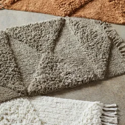 Tufted Bath Mat 60x90 cm, Brown