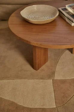 Tulip Wool Rug 180x270 cm, Beige