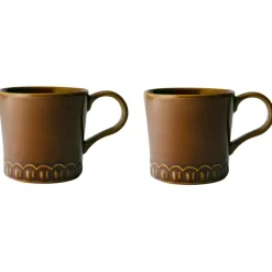 Tulipa Mug 40 cl 2-pack, Almost Black