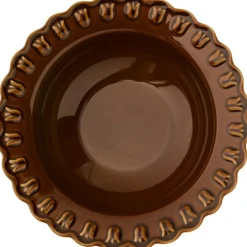 Tulipa Serving Bowl 30 cm, Almost Black