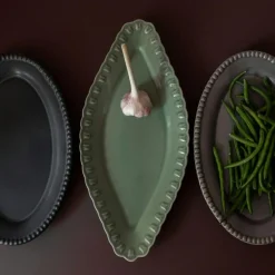 Tulipa Serving Dish 20x45 cm, White