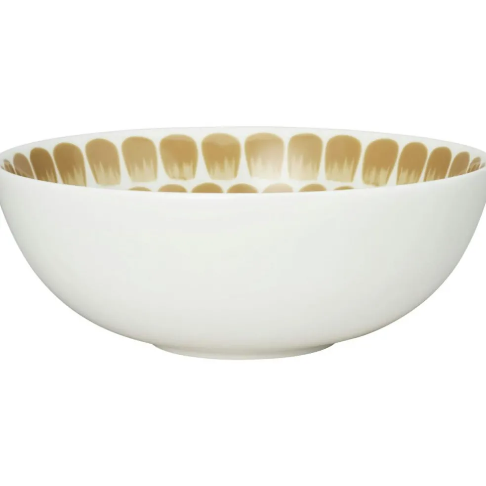 Tuokio Deep Plate Beige, 24 cm