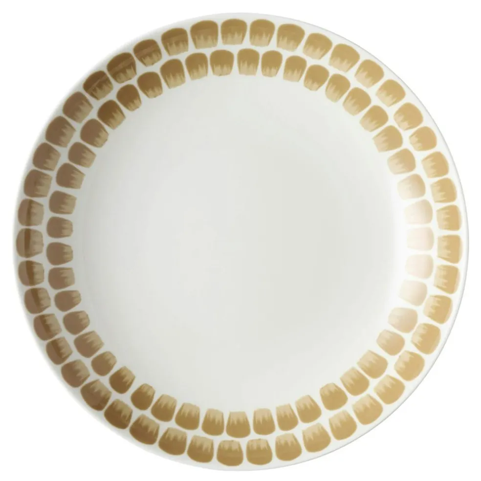 Tuokio Deep Plate Beige, 24 cm
