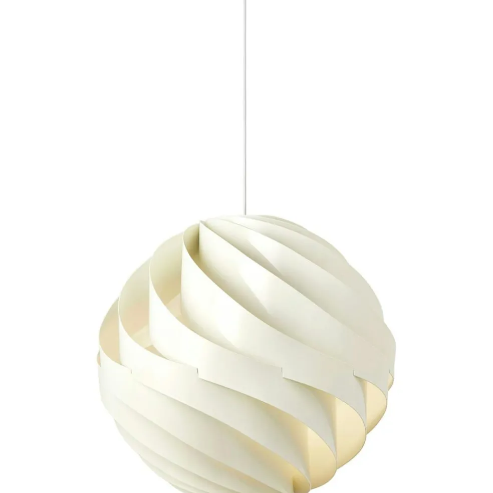 Turbo Pendant Ø 62 cm, Glossy Alabaster White