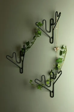 Twig Wall Hanger, White