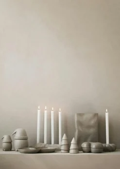 Twine Candle Holder Ø14 cm, Beige