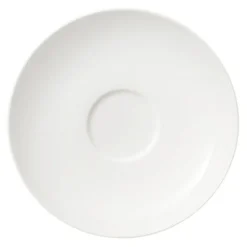Twist White Saucer For Coffee/Tea Cup, 14 cm
