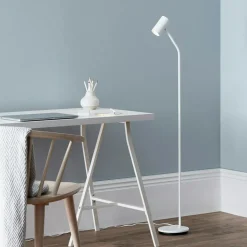 Tyson Floor Lamp, White