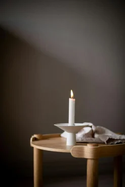 Uma Candlestick 14x9,5 cm, Black