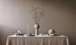 Uma Tealight Holder 14x7 cm, Sand