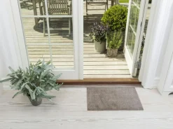 Unicolor Door Mat, Sand / Beige, 40x60 cm