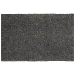 Unicolor Door Mat Steel Grey, 60x90 cm
