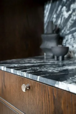 Uno Knob 30 mm, Burnished Brass