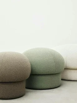 Uno Pouf Cream, Ø50 cm