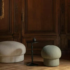 Uno Pouf Cream, Ø50 cm