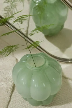 UVA glass vase Vase 28 cm, Pastel Green
