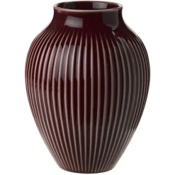 Vase Grooved 12,5 cm, Ripple Berry