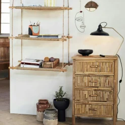 Vase 19,5x20 cm, Grey / Natural