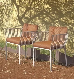 Venexia Cushion Outdoor Seat + Back, Linen