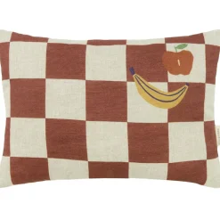 Vibes Cushion 22x33 cm, Maroon