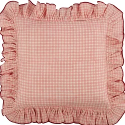 Vichy Cushion Cover 40x40 cm, Pink