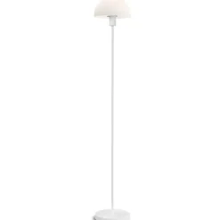 Vienda Floor Lamp, Black / Opal