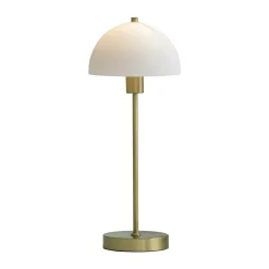 Vienda Table Lamp, White / Opal