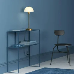 Vienda Table Lamp, White / Opal