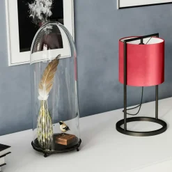 Vieste Table Lamp H45 cm, Red