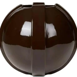Vinci Vase 01, Dark Brown