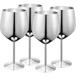 Violette Wine Glasses Stainless Steel 4-pack, 48 cl