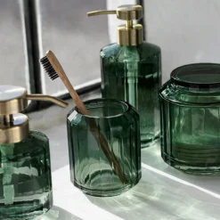 Vision Soap Dispenser Low, Pine Green