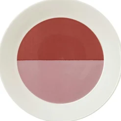 Vuokko Plate 21 cm, Pink/Red