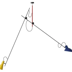 VV Cinquanta Ceiling Lamp, Blue / Yellow