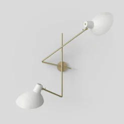 VV Cinquanta Twin Wall Lamp, Black