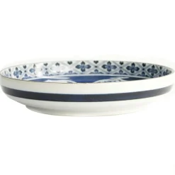 Wa Mixed Pasta Plate Ø20 cm, Matori Hishimon