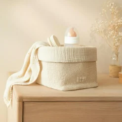 Wabi Sabi Storage Basket 18x20 cm, Ginger