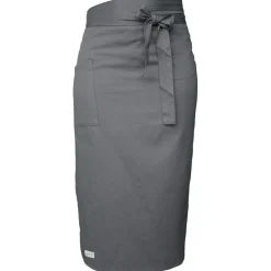 Waist Apron Cotton, Dark Grey
