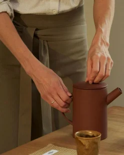 Waist Apron Cotton, Dark Grey