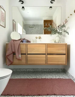 Walnut Rug 60x150 cm, Rose