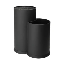 Wide Knife Blocks & Utensil Holder, Black