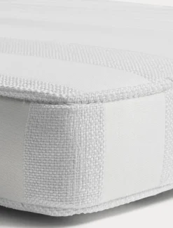 Wide Stripe Cushion 45x45 cm, Grey