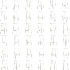 Wood H23 Barstool, Oak