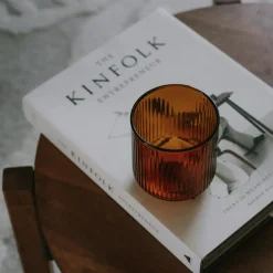 Ykon Drinking Glass 6-pack, Amber