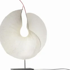 Yoruba Rose Table Lamp, White
