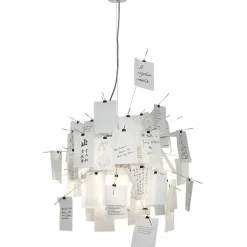 Zettel'z 6 Pendant Silver 400 cm